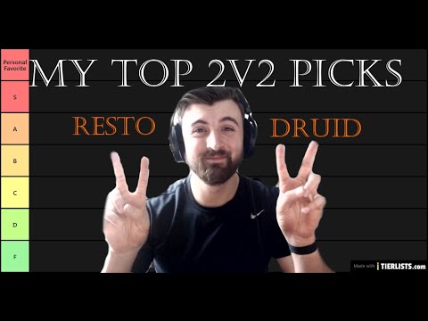RESTO DRUID 2v2 COMP TIER LIST - WoW Shadowlands Arena PvP