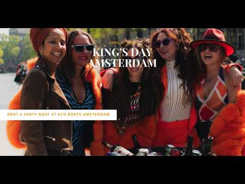 King's Day Amsterdam 2026 - Eco Boats Amsterdam