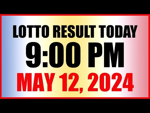 Lotto Result Today 9pm Draw May 12, 2024 Swertres Ez2 Pcso