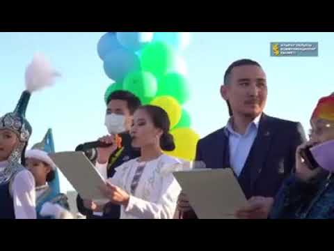 Youth Park and a well arranged embankment opened in Atyrau