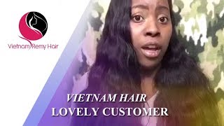 LOVELY REVIEW FROM MY CUSTOMER! TRY VIETNAMESE HAIR FROM HAIR68.COM
