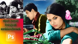 Siyah beyaz fotoğraf nasıl renklendirilir?
