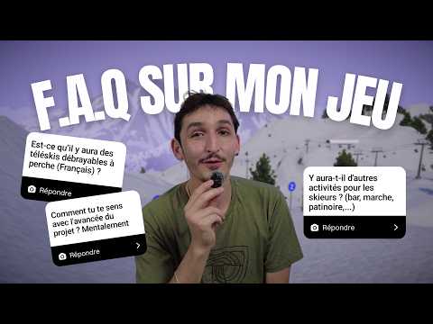 Je réponds à vos questions sur mon jeu de ski | F.A.Q Skingdom #2