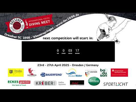12th International Youth Diving Meet Dresden - Girls A 1m Final