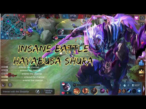 BTR Kenn. WORLD BEST RANK HAYABUSA SHURA PLAY MLBB