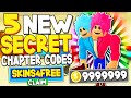 ALL 5 *SECRET SKIN* NEW CHAPTER CODES in BAKON (ROBLOX CODES)