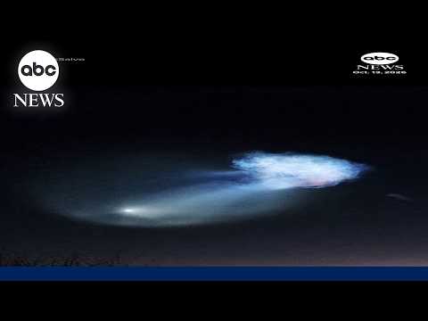 SpaceX launch in Florida creates stunning 'space jellyfish' effect