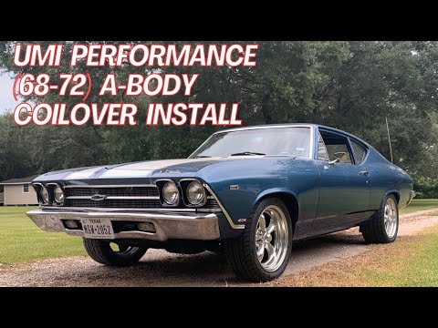 UMI Performance Front/Rear Coilover Conversion for 1968-1972 Chevelle/A-body