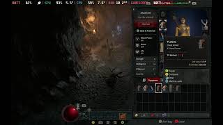 Steam Deck: Diablo IV Gameplay (No Commentary) SteamOS; No Windows!