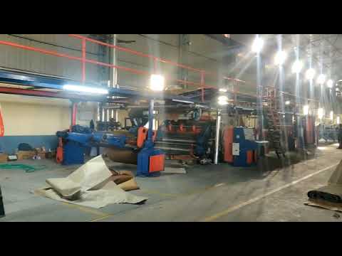 3,5 Ply Automatic Corrugated Board Making Plant