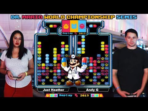 Dr.  Mario World Championship Semis 1 - Heather Ito vs. Andy G