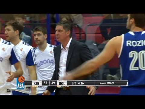 ABA Liga 2016/17 highlights, Round 19: Cibona - Union Olimpija (21.1.2017)