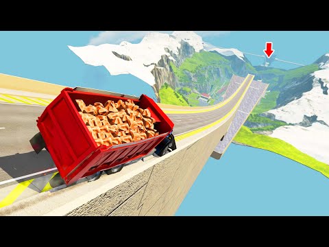 High speed freaky jumps #71 - Beamng Drive