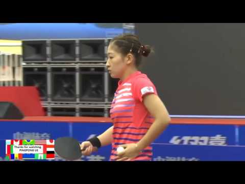 2016 China Super League | LIU Shiwen vs SUN Yingsha full match HD