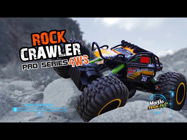 Video Teaser für Maisto Tech R/C Rock Crawler PRO 4WS - 4 Wheel Steering RC