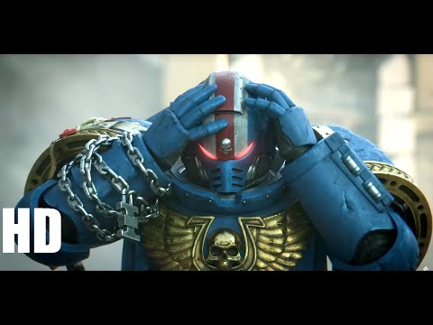 Captain Titus becomes a Primaris Space Marine scene - Warhammer 40K
