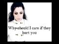 "Give Unto Me"- Evanescence Lyrics [HQ] 