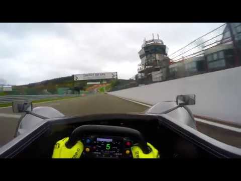 Onboard clip BAC Mono at Spa Francorchamps