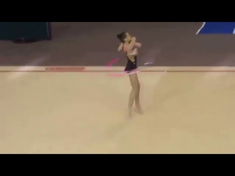 Lorena Elena Leopold  cerceau championnats de france Bsançon 2016