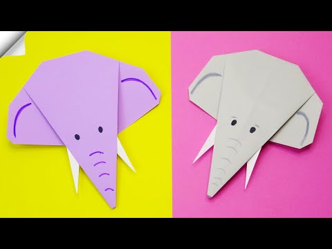 Origami FOX DIY Paper crafts Easy origami toys