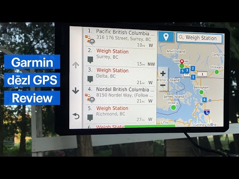Garmin dēzl GPS Truck Navigation System Review