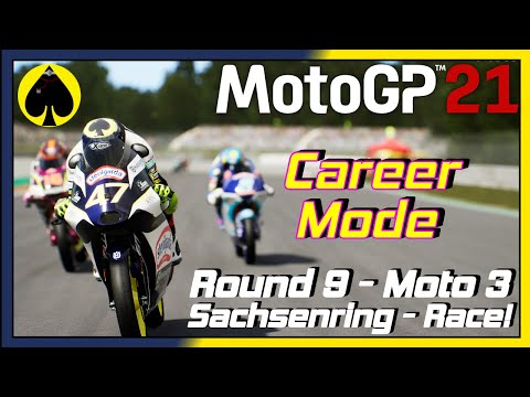 MotoGP 21 - Career Mode - Moto 3 - Round 9 - Sachsenring - Race!