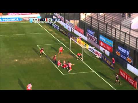 Lo tuvieron los dos. Chacarita 1 - Los Andes 1. Fecha 24. Primera B Nacional 2015. FPT.