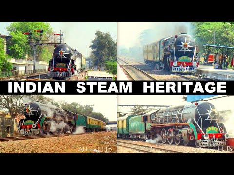 Indian Steam Heritage | WP class Pacific Steam Locomotive | 150 Up Steam Express | WP 7161 'Akbar'