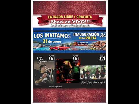 AVELLANEDA INAUGURA LA PILETA SOCIAL ESTE 31 DE ENERO!!!