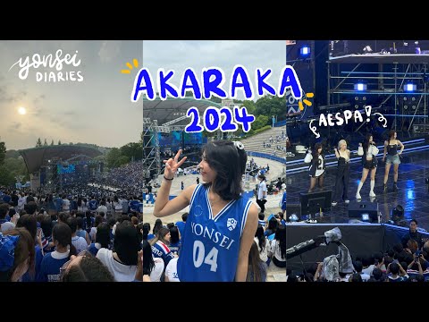 yonsei diaries 🦅 // akaraka vlog: insane lineup, what i wore, school spirit!