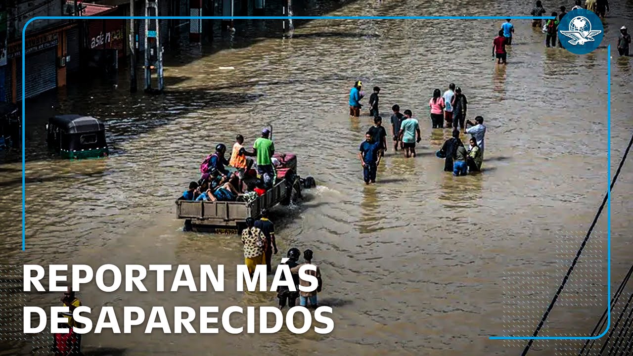 Registran más de mil desapariciones en sur y sudeste asiático tras tormentas