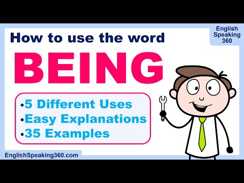 How to Use “Being” in English | All Uses Explained with many Examples and a Final QUIZ!
