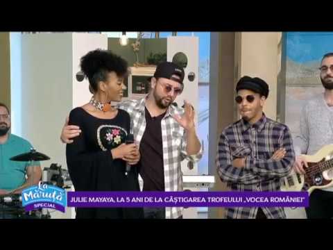 Julie Mayaya, la 5 ani de la castigarea trofeului "Vocea Romaniei"