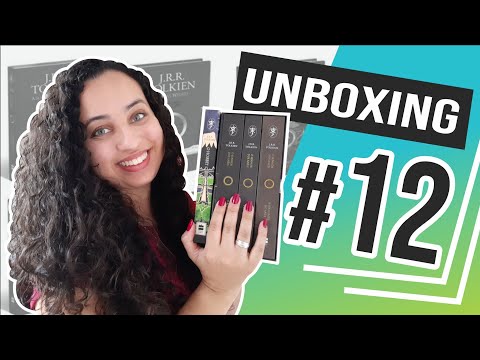 UNBOXING ? Box Senhor dos anéis + Hobbit - J.R.R. Tolkien | Karina Nascimento | Paraíso dos Livros