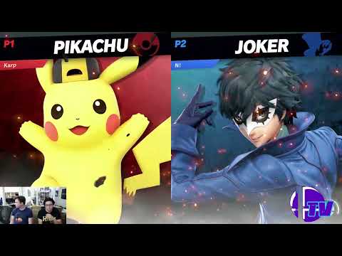 Shark Tank  #69 Losers Round 2 - Karp (Pikachu) Vs. Nitro (Joker) - SSBU Tournament
