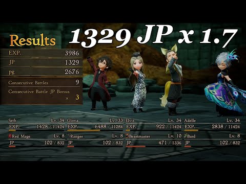 Easy JP Farm - Bravely Default 2