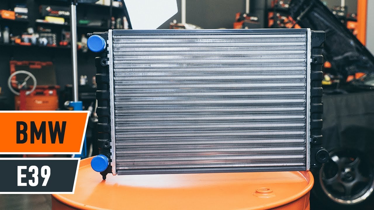 Comment changer : radiateur de refroidissement moteur sur BMW E39 touring - Guide de remplacement