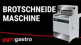 Brotschneidemaschine - Scheibendicke 10mm - 180 Watt
