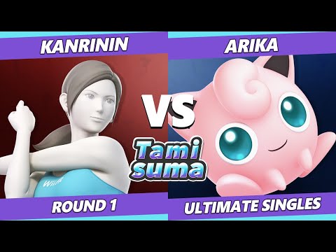 TAMISUMA 197 SSBU - Kanrinin (Wii Fit) Vs. Arika (Jigglypuff) Smash Ultimate Round 1