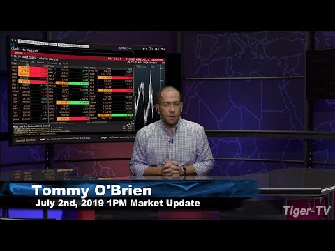 June 2nd 2019, 1PM ET Market Update with Tommy O'Brien on TFNN