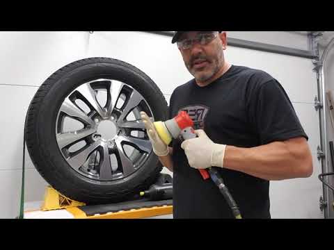 INSTRUCTIONAL VIDEO - How to polish a wheel with the 3M (3inch) Random Orbital Polisher.