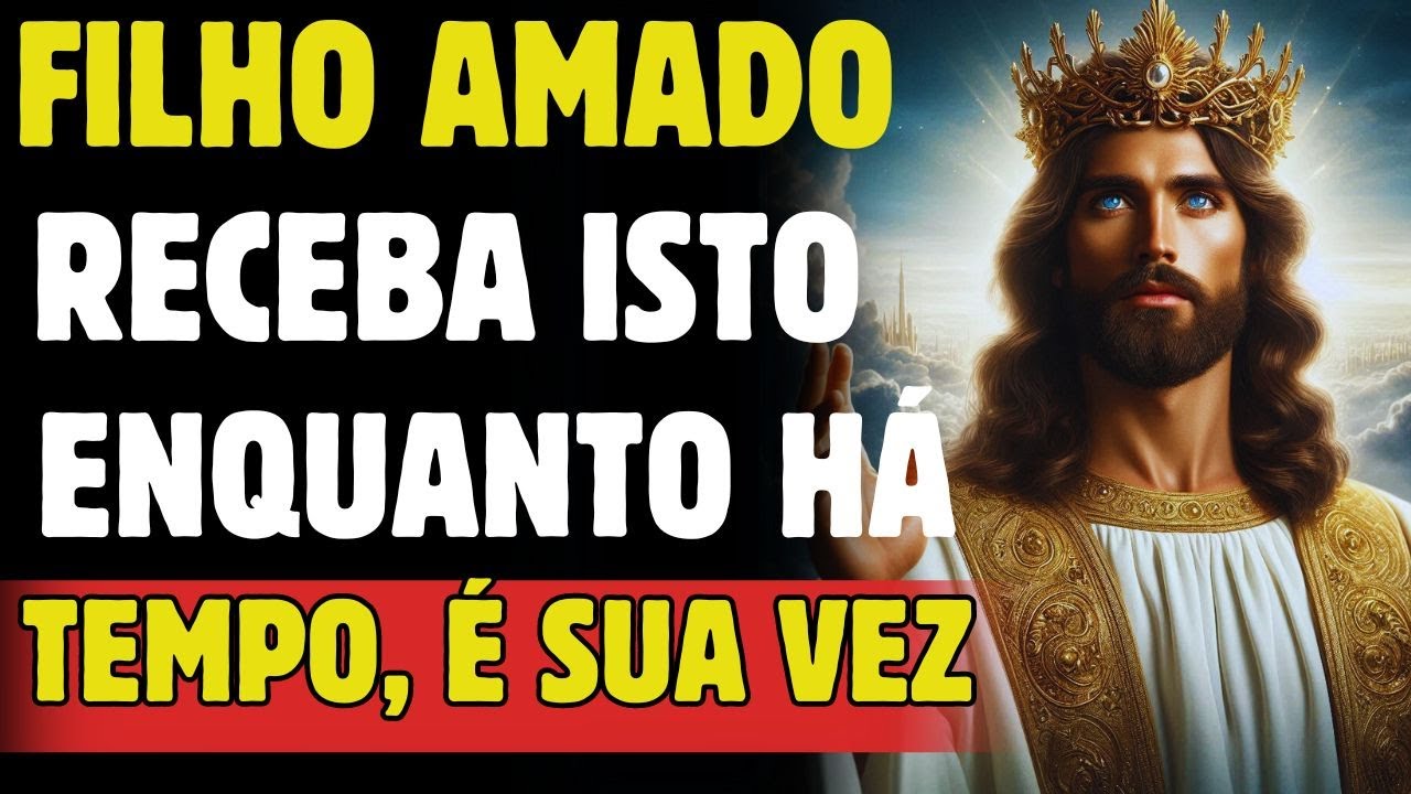 DEUS  DIZ:  ESTE É MEU SINAL PARA VOCÊ HOJE, NÃO REJEITE POR FAVOR