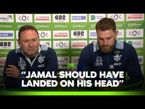 Ricky FUMES with officiating once again... | Raiders Press Conference | Fox League