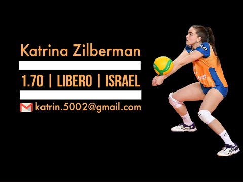 Katrina Zilberman - highlights video Champions League - Israeli Libero