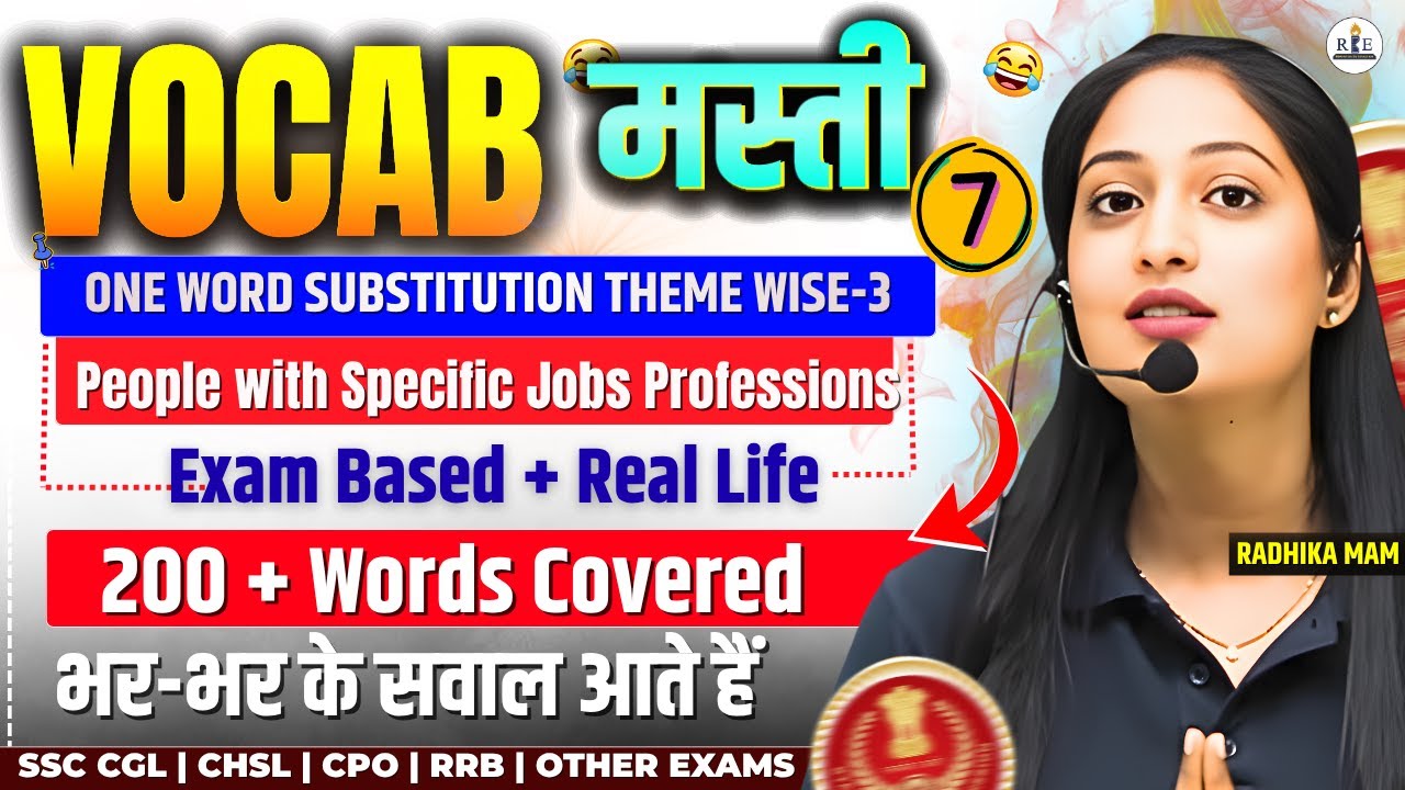 People with specific Jobs and profession| OWS Class-3| Very important class Vocab Masti 7