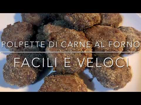 APPETITOSE Polpette di carne: ricetta SUPER facile e veloce!!! E NON FRITTE!