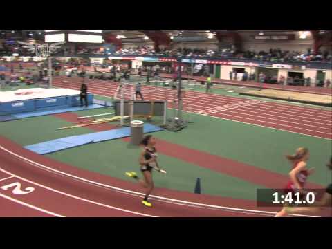 Girls Sprint Medley EE Section 3 - New Balance Nationals Indoor 2013