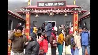 preview picture of video 'New Baba Mandir (HarbhajanSingh Temple) near Changu Lake at Gangtok, Sikkim - Tours and travels'