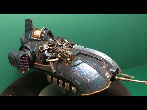 Night Lords Legion Javelin Landspeeder  -Scifiwargamers-   -10-9-15-