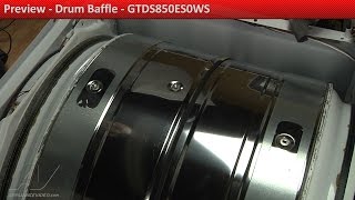 GE Dryer - Clothes Get Stuck on the Drum - Drum Baffle Repair and Diagnostic
